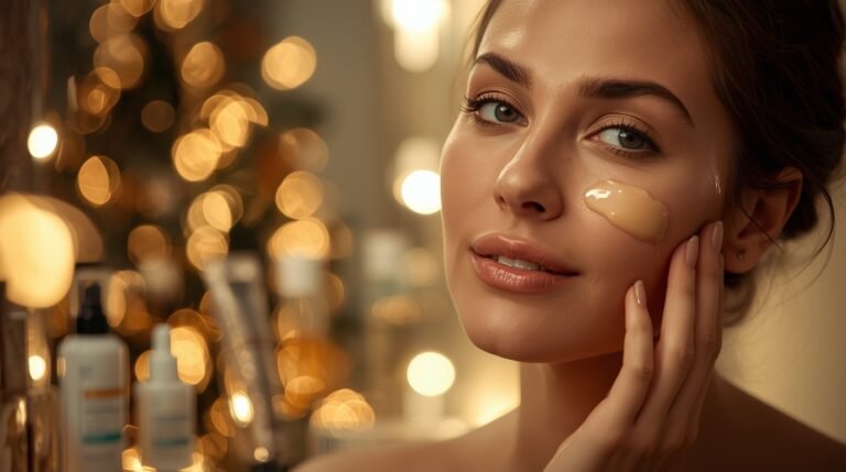 Cuidados com a pele para as festas de fim de ano: como preparar o rosto para brilhar no Natal e no Réveillon